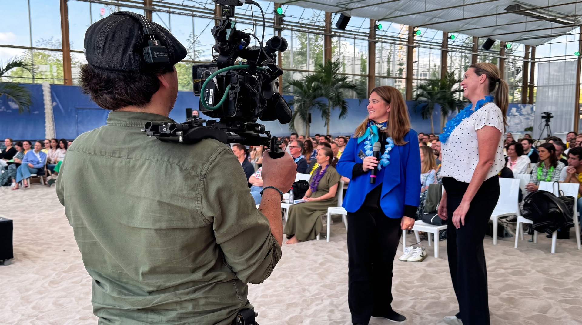 Livestream-Produktion bei einem Event in München