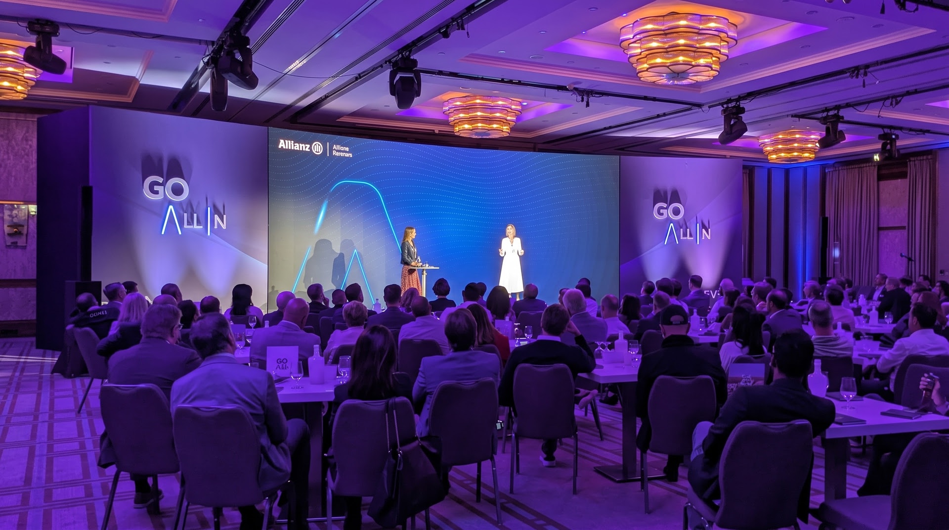 Launch-Event: LED-Inszenierung
