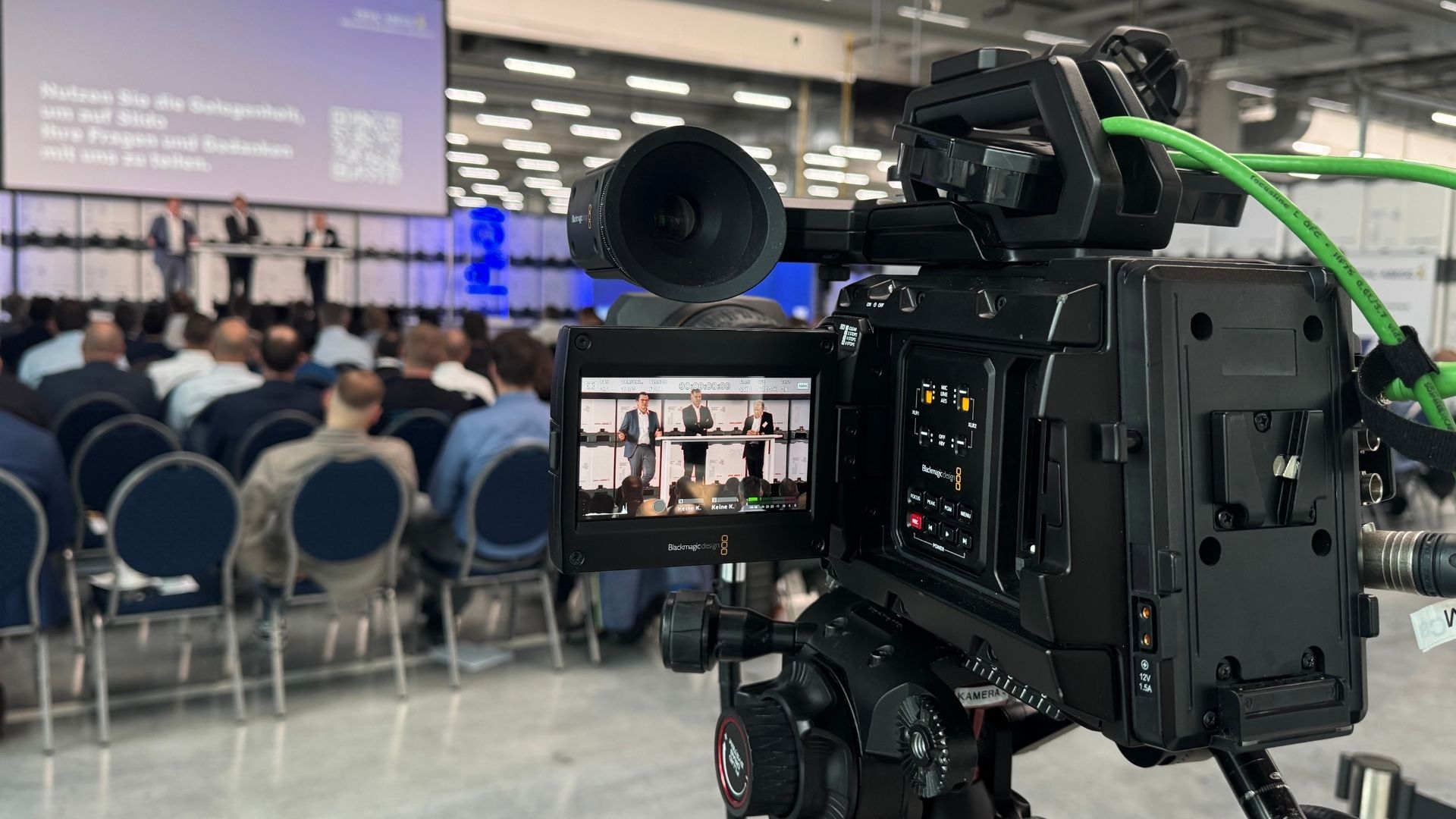 creakom.tv als Dienstleister bei einem Live-Event